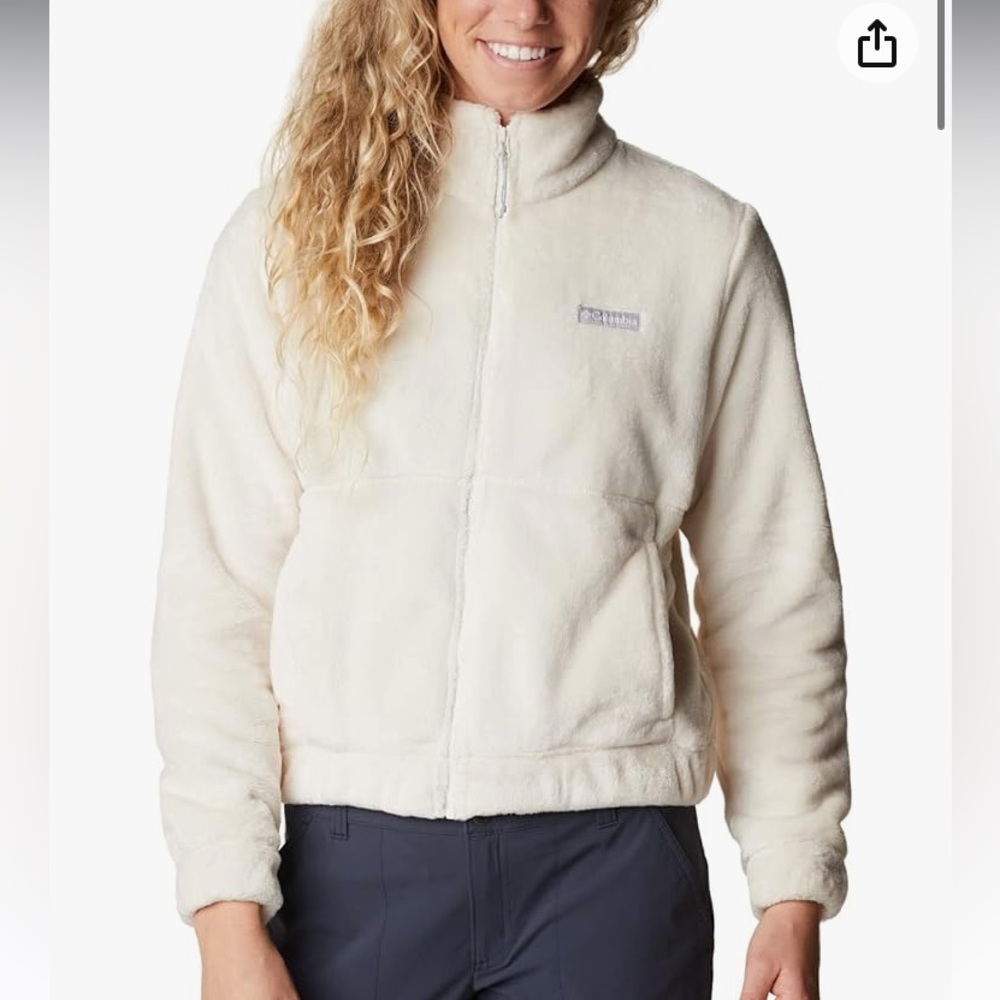 Columbia women’s Fire Side full zip jacket | Medium